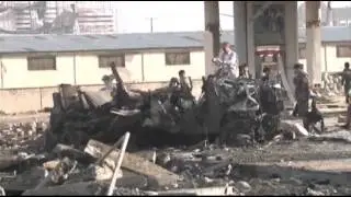 Raw Video: Afghan Insurgents claim suicide bomb