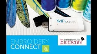 EmbroideryConnect Element - New Wireless embroidery design transfer
