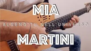 (⬇️SCORE+TAB - SPOTIFY⬇️) Mia Martini - Almeno tu nell'universo (Fingerstyle Cover)
