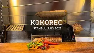 Turkish Street Food | Kokorec | Istanbul | July 2022 | 4K