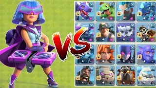 TH14 Party Queen vs All Troops - Clash of Clans