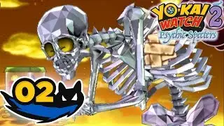 Yo-Kai Watch 2 Psychic Specters Walkthrough - Part 2 - Glitzy Bones