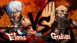 USF4  - Elena (BloodFromSpain) Vs Gouken (Robbo1348) 720p HD◄◄