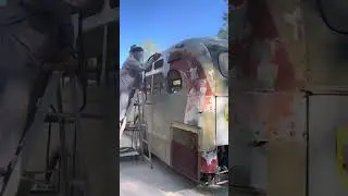 Bus Montage now up! #shorts #busconversion #restorationproject