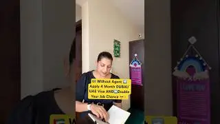 Dubai UAE 🇦🇪Job Seeker Visa, How To Apply?Without Agent and more job chances to get a job in Dubai