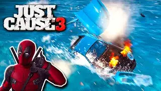 Just Cause 3 - Blowing Up Supercars!