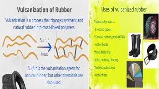 vulcanization of rubber and its uses of rubber |vulcanization of rubber with other chemicals
