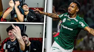 SANTISTAS ASSISTINDO A DERROTA PARA O PALMEIRAS! ❌
