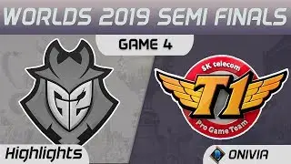 G2 vs SKT Highlights Game 4 Worlds 2019 Semi Finals G2 Esports vs SK Telecom T1 by Onivia