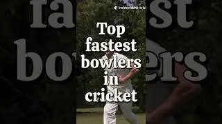 Top fastest bowlers in cricket #quiz #cricket #cricketshorts #cricketrules #indiancricket