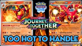 Magmortar is the hottest deck in Journey Together!
