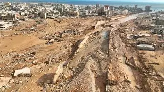 Libya floods aftermath #climatechange #scaryfacts #realstory