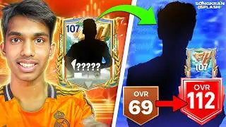 I Surprised a Small FC Mobile YouTuber With Account Upgrade to 112 OVR with Songkran Players!