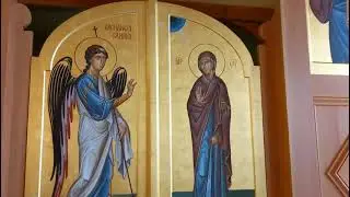 Iconostasis for St Mary's Orthodox Church, Painted Post, NY