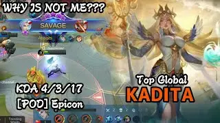 SAVAGE! BY LING, sadly not by Kadita ( Top Global Kadita ) [POD] Epicon's Mobile Legends