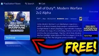 How to Download Modern Warfare Beta For Free (How to Play Modern Warfare Beta Early Alpha PS4 Only)