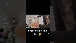 If your bra fits like this - it is too big.
