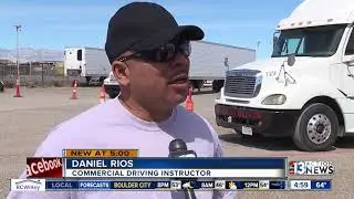 Pedestrian hit and dragged by semi truck