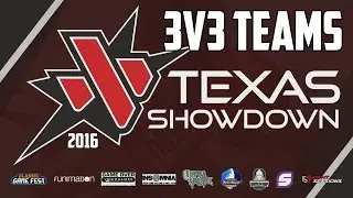SFV: Texas Showdown 2016 | Day 1 | 3v3 Teams | Top 8 & Grand Final |  4/23/2016 | 720p60FPS |