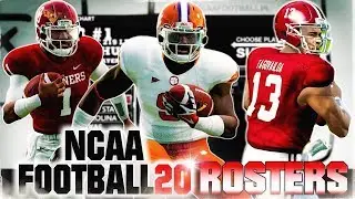 NCAA FOOTBALL 14: NEW 2019 - 2020 ROSTER DOWNLOAD BREAKDOWN TUTORIAL!!!
