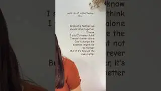 #birdsofafeather #billieeilish #coversong #rawrecording #trending