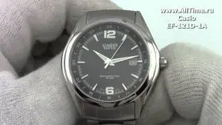 Мужские японские наручные часы Casio EF-121D-1A