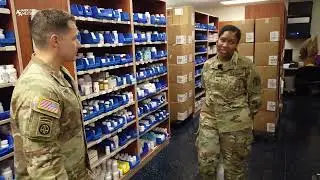 Tuttle Army Health Clinic | Lt. Col. B. Cuthbertson & Lt. Col. R. Sinclair