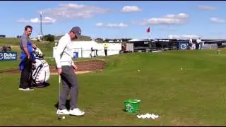 Rory Mcilroy | Pitching Practice | Irish Open 2017 | Portstewart GC