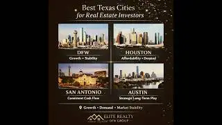 Thinking about investing in Texas real estate? 🏡📊Here are the TOP Texas cities to watch out for!!!