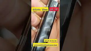 Le vrai couteau Stiletto en 33cm, élégance et dissuasion