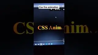 css fire animation| CSS tutorial in hindi