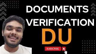 DU DOCUMENTS VERIFICATION | COMPLETE GUIDE