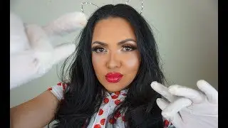 ASMR Luvas Latex e Sussurros Latex Gloves and Whispers in Portuguese