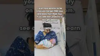FREE Gift On Babylist.com Baby Registry With Modi Toys