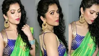 (हिंदी) Simple Navratri Makeup look 2020 | Indian Festival Makeup Tutorial | Pratibha Salian