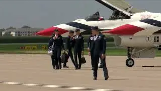 Thunderbirds make their way to the Quad Cities