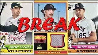 [1/27] #5 [3x] 25 Topps Heritage High Number Hobby Break