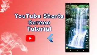 Build YouTube Shorts App UI in Flutter | YouTube clone in Flutter | Flutter Tutorial for beginners