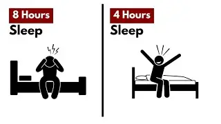 How to Sleep LESS Hours and still Wake Up FRESH(psychology explains)