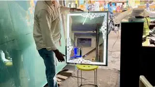 How to Make LED Mirror || LED Mirror Making Process Step by Step ||