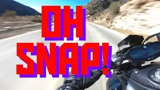 Sketchy Canyon Run Almost Crash | Yamaha FZ07