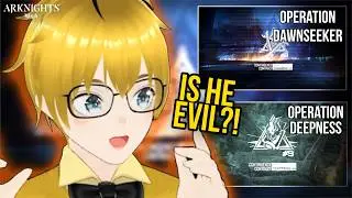 First Time Reaction to Operation Deepness & Operation Dawnseeker | smilebee React To Arknights OST