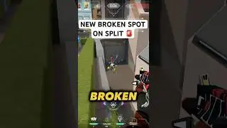 BROKEN Jett and Raze GLITCH on Split #valorant #valorantclips