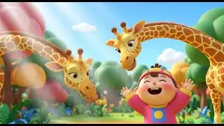 Counting Jungle Safari 1-10 with Wild Animals for Kids | Learn Numbers Animal Sounds Nursery Rhymes