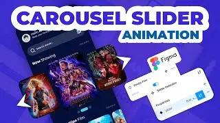 Image Carousel/Slider Animation di Figma 🔥 Interactive Component 🔥