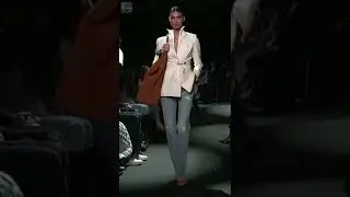 Barbara valente for Brandon Maxwell Fall Winter 2022