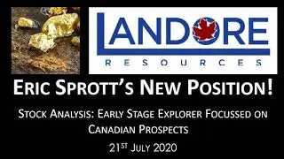 Eric Sprott just took a large position in this Junior Miner:  Landore Resources Stock Analysis