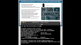 Hello World for PSoC 62 (4343W kit)