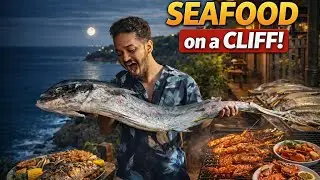 Varkala North Cliff Food Tour | Best Cafes & Seafood in Kerala !