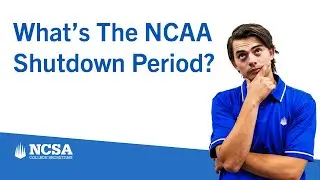 What is an NCAA Recruiting Shutdown?